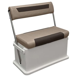 Wise 8WD437-1900 Premium Swingback Cooler/Storage Seat, 62 Quart, Neutral / Meteor
