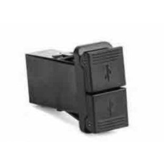 Dual Port USB 2.0 Charger, Square Door image number 0