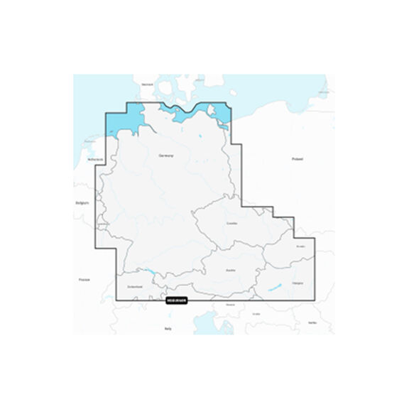 Navionics+ EU060R Germany, Lakes and Rivers, Electronic Chart image number 0