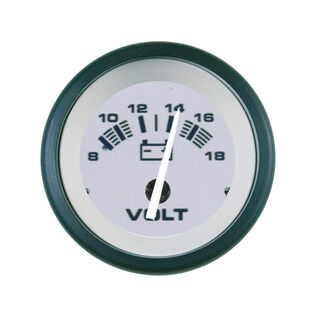 Driftwood Series Voltmeter Gauge, 8-18V