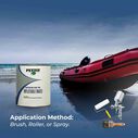 Inflatable Boat Antifouling Paint, Black, Quart (Not for Sale in California) image number 2