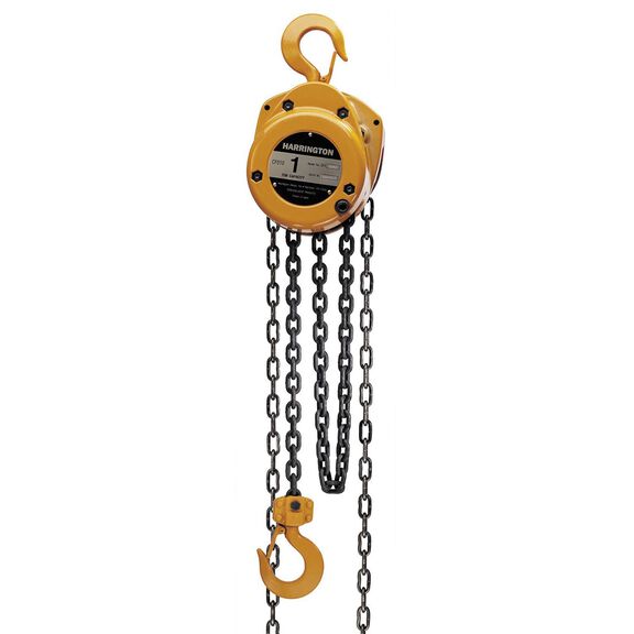 15' Hand Chain Hoist, 1/2 Ton image number 0