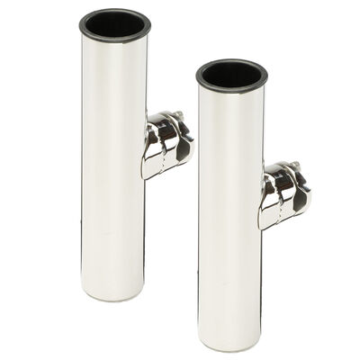 Stainless Steel Clamp-on Double Rod Holders