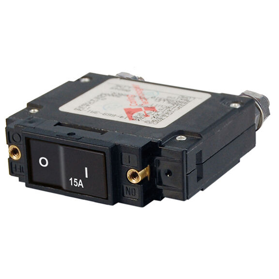 C-Series Flat Rocker Circuit Breakers, Single Pole image number 0
