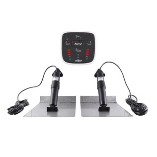 Stainless Steel Electric Trim Tab Kit, ALC-1 Automatic Leveling Control, 9LX24W Tab