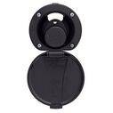 Recessed Shower Black Cup & Lid, Small Black Sprayer, 6' Black Rubber Hose image number 4