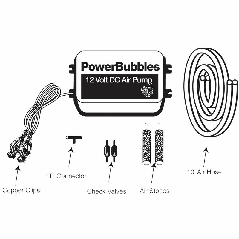 PowerBubbles 12V DC Air Pump image number 2
