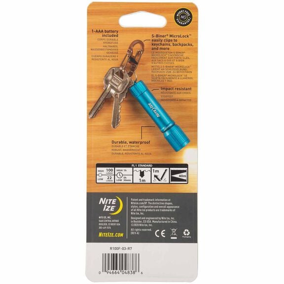 NITE IZE Radiant® 100 Keychain Flashlight