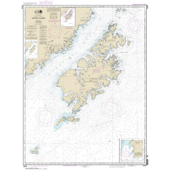 #16580 Kodiak Island Southwest Anchorage Chirikof Island