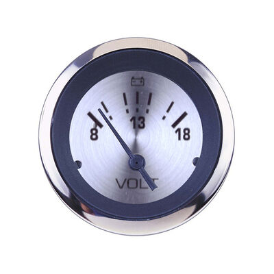 Sterling Series Voltmeter Gauge, 8-18V