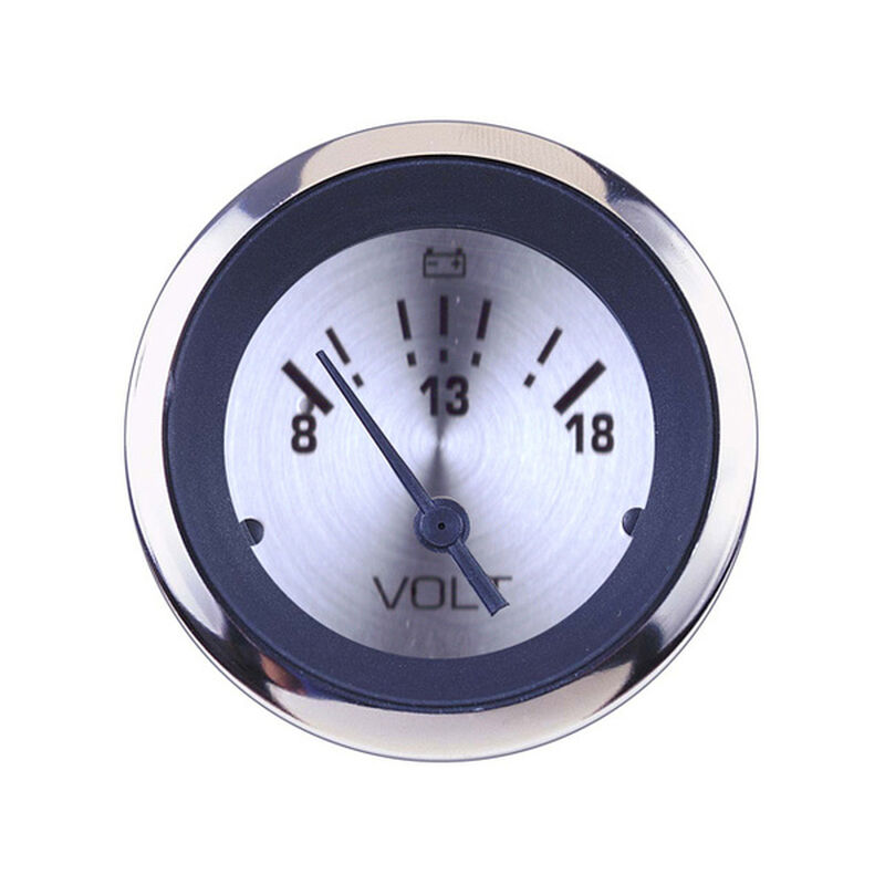 Sterling Series Voltmeter Gauge, 8-18V image number 0
