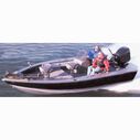 Styled-to-Fit Boat Cover for V-Hull Fishing Boats with Side Console image number 2