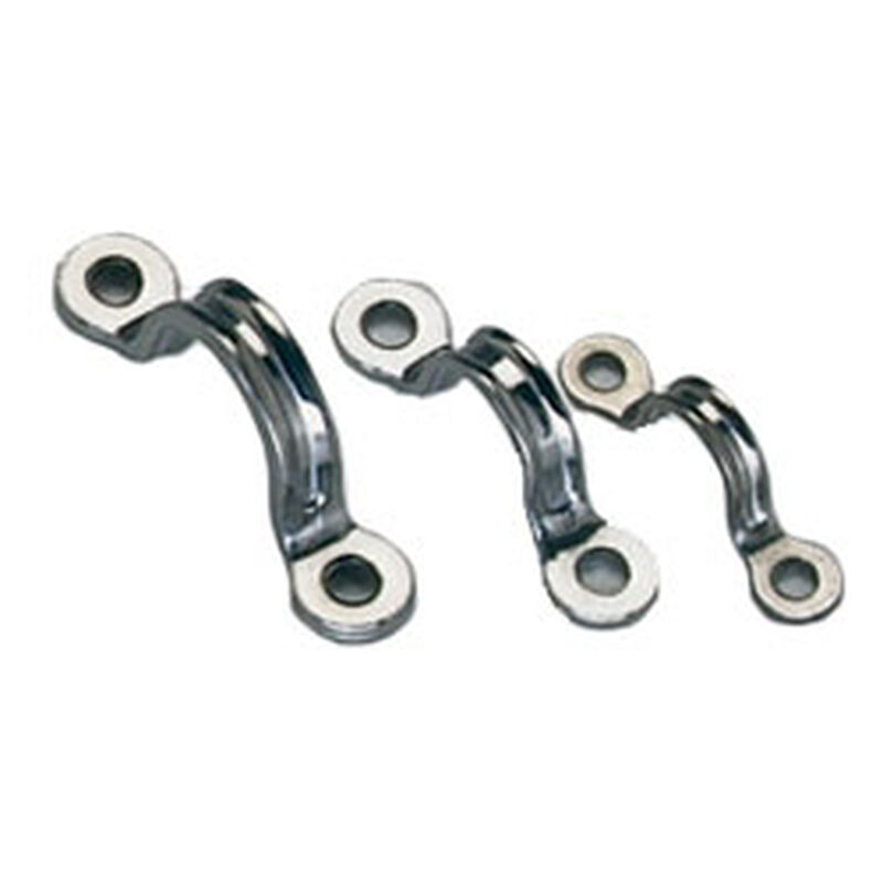 2-1/8"L x 5/8"W Eye Strap, 3/4" Fairlead Width, 1-5/8" Hole Centers image number 0