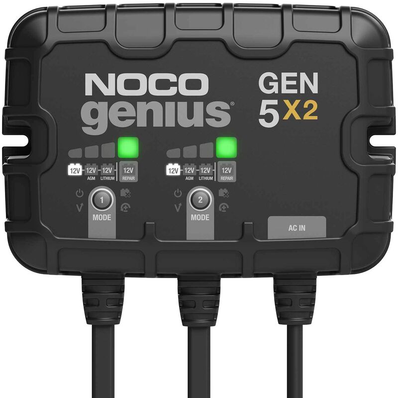 2-Bank 10 Amp Onboard Battery Charger image number null
