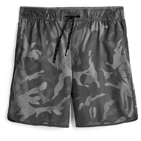 Men's Frigate Camo Volley Shorts image number 0