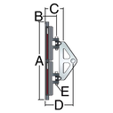 22mm Non-CB Headboard Car Assembly image number 1