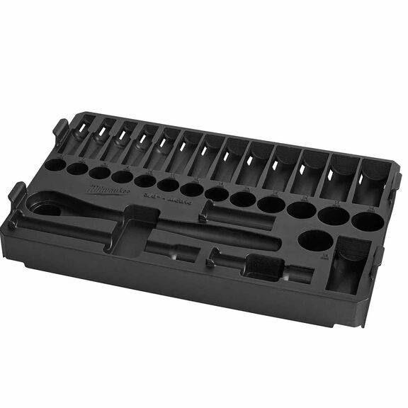 3/8" Ratchet and Socket Set in PACKOUT&trade; - Metric Tray,  32 Piece image number 0