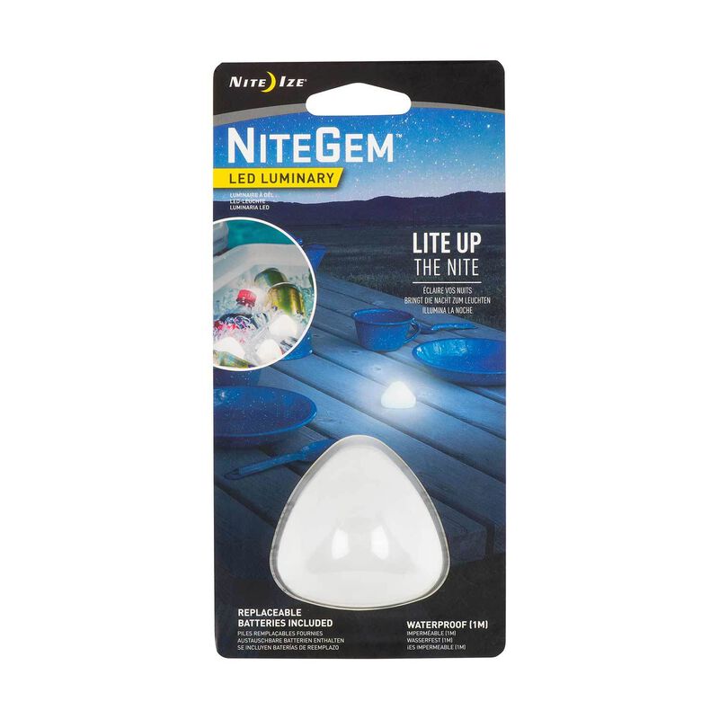 NITE IZE NiteGem™ LED Luminary, White