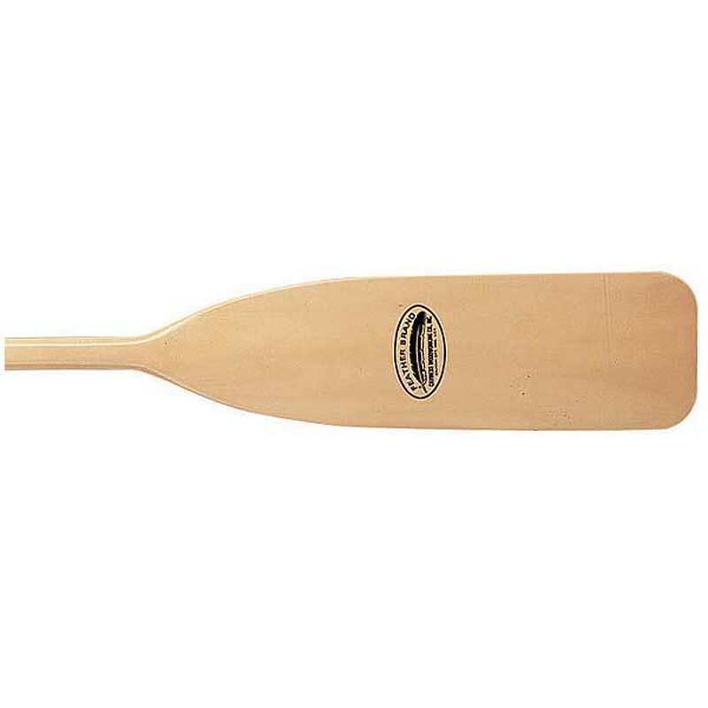 4' Deluxe Wooden Canoe Paddle image number 1