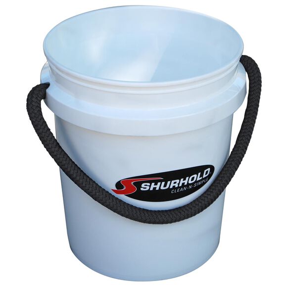 5 Gallon Plastic Bucket, White image number 0