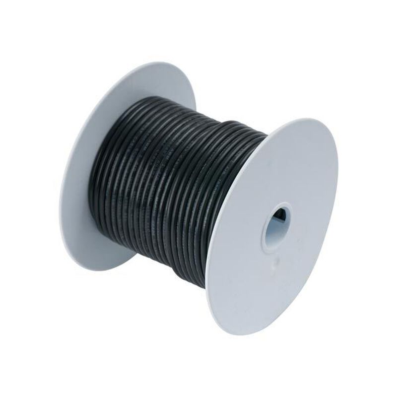 12 AWG Primary Wire, 100' Spool, Black image number 0