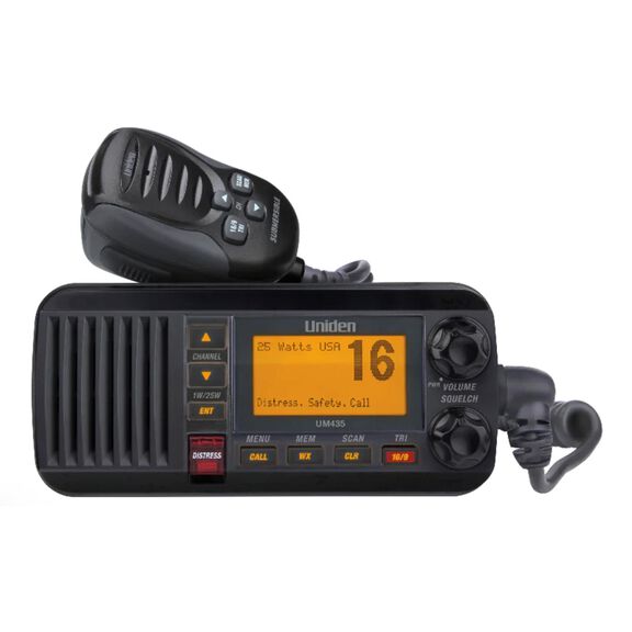 UM435 Fixed Mount VHF 25W Marine Radio image number 0