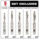 SHOCKWAVE&trade; SAE Impact Drill Tap Set, 5 Piece image number 2