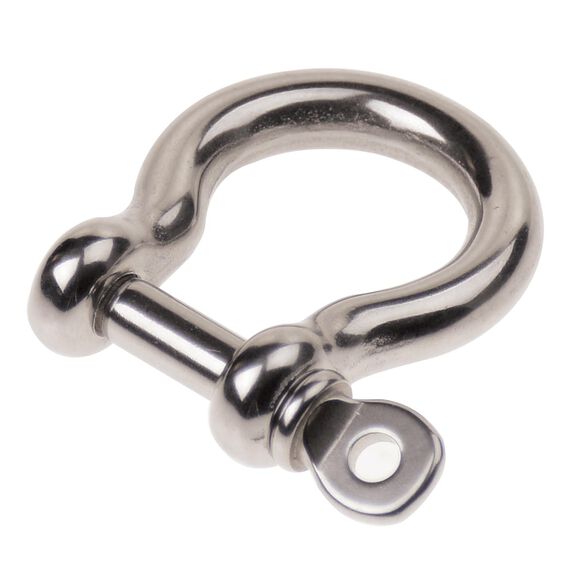 3/8" Anchor Shackle, Stainless Steel image number 0