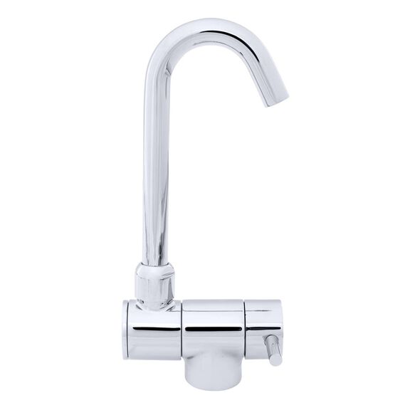 Aidack Folding Faucet, Cold Only, J-Spout, Chrome image number 5