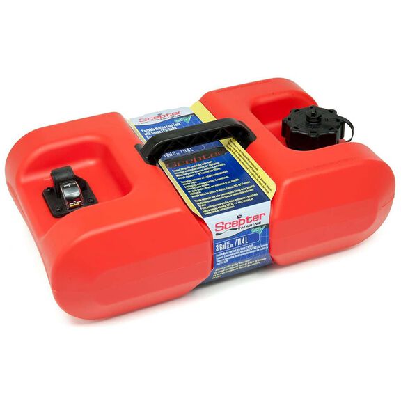 Under-Seat Portable Fuel Tank, 3 Gallons image number 0