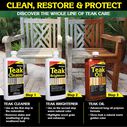 Premium Teak Cleaner Step 1, Quart image number 4