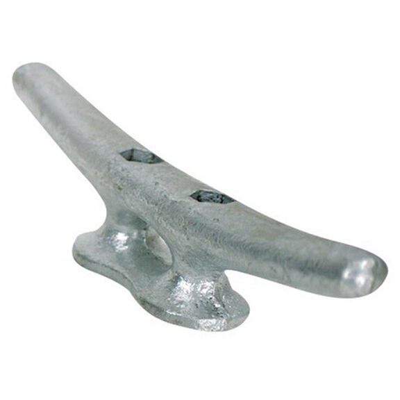 4" x 1 1/8" Dock Cleat, Galvanized Steel image number 0