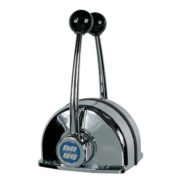 Dual Lever Chrome Top-Mount Engine Control image number 0