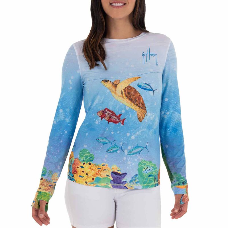 Women's Turtle Reef Sun Shirt image number 0
