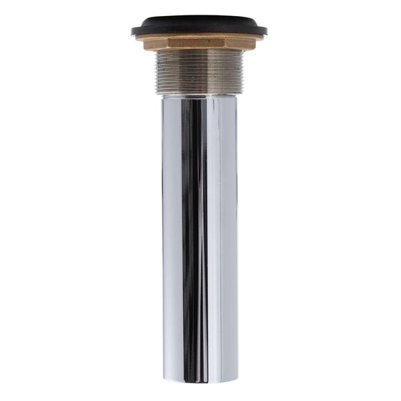 1-1/2" Drain, Flip Drain no Overflow, Straight, 1-1/4" Sweat Brushed Nickel image number 4