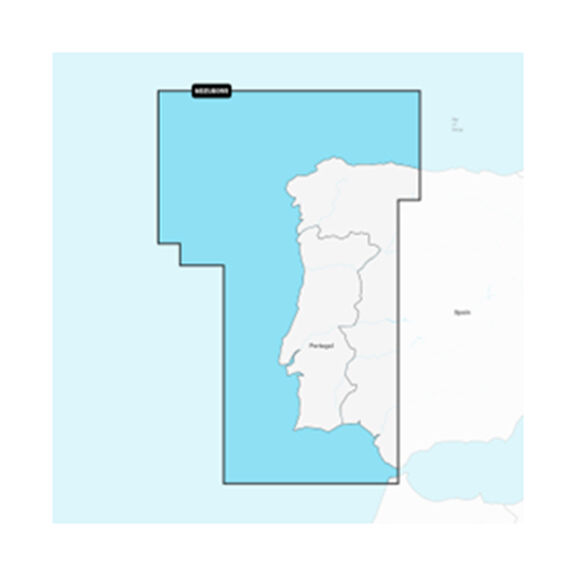 Garmin Navionics+ EU009R Portugal and Spain, Northwest, Electronic Chart image number 0