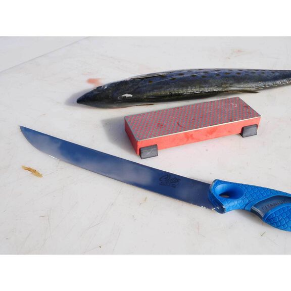 10" Titanium Bonded, Wide, Semi-Flex Fillet Knife image number 4