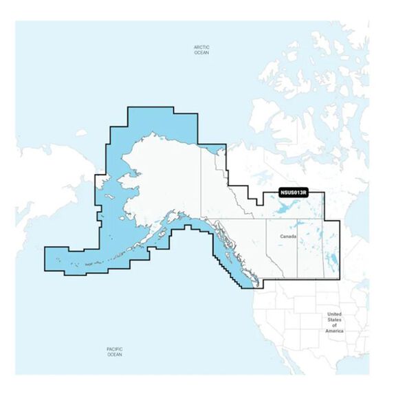Navionics+, Canada, West and Alaska, Electronic Chart image number 0