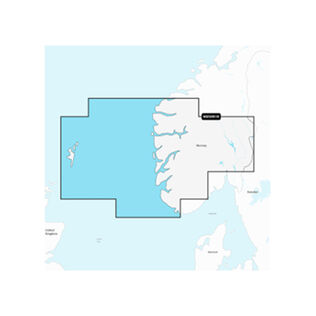 Navionics Platinum+ EU051R Norway, Lista to Sognefjord, Electronic Chart