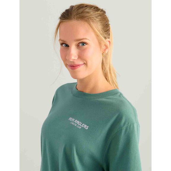 Women's Coastal Club Oversized Shirt image number 2