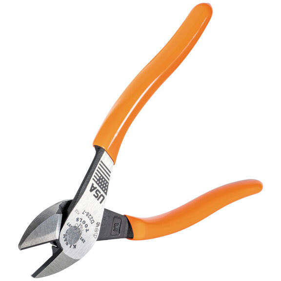 7" Diagonal Cutting Pliers, High-Leverage image number 0