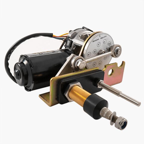 Wiper Mtr 223BD,12v/23Nm - 35mm BLKHD, 85deg sweep, port image number 0