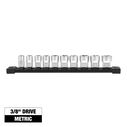 3/8" Metric Sockets with FOUR FLAT&trade; Sides, 10 Piece image number 0