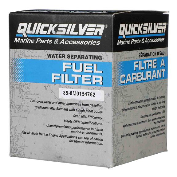 8M0154762 Water Separating Fuel Filter for Various Marine Engines image number 3