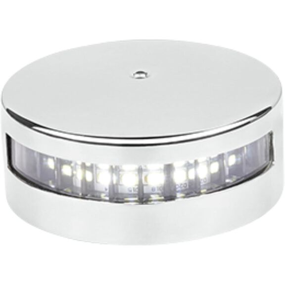 SEAFLO 02 Series Horizontal Mount Stern Navigation Light White 10-30V 1.7W IP66 SS image number 1