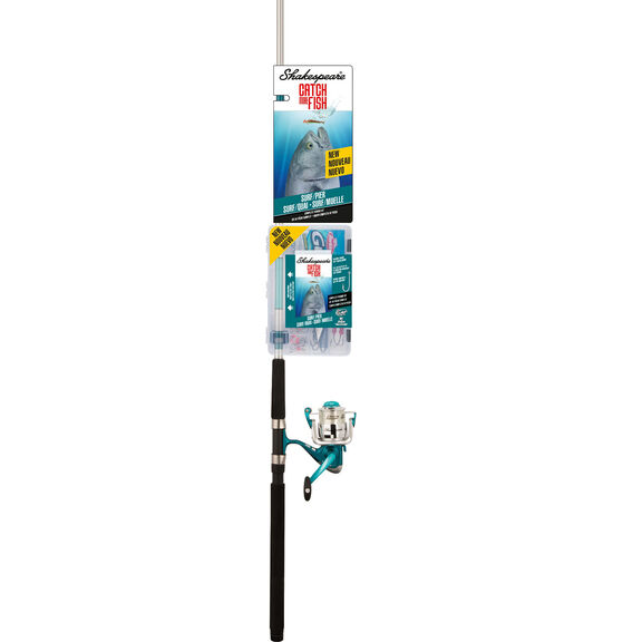 7' Catch More Fish&trade; Surf/Pier Spinning Combo, Medium Power image number 0
