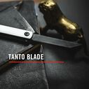 LX500 Select Founders Knife, Silver, Tanto Blade image number 6