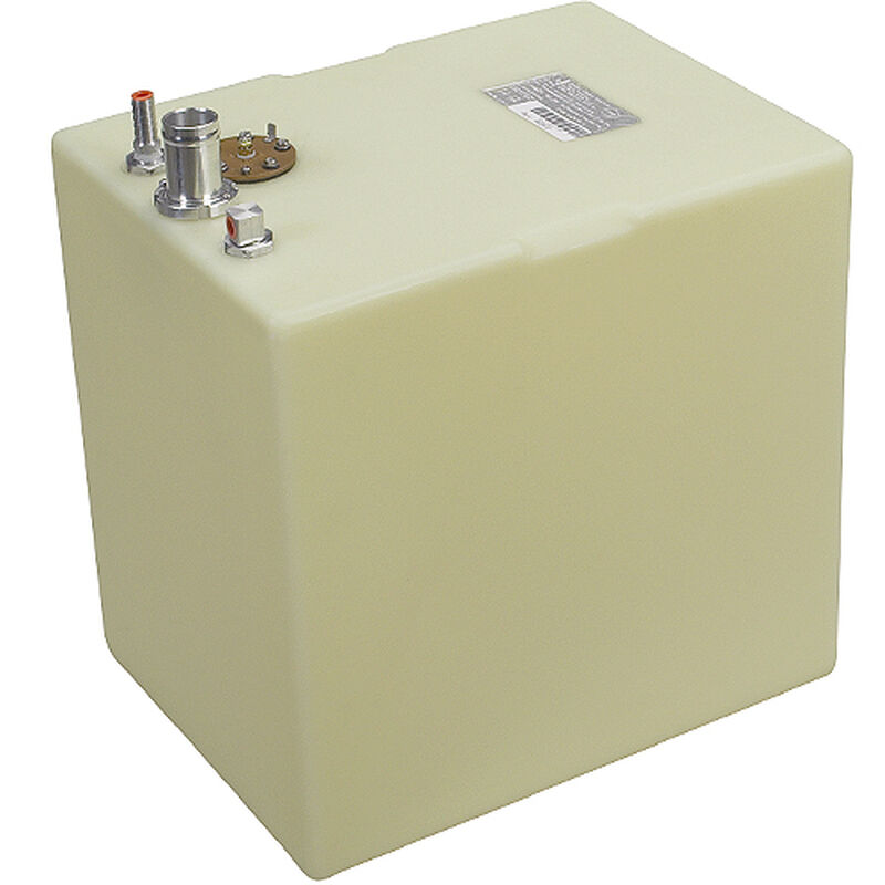 Moeller 19 Gallon Permanent Below Deck Fuel Tank, 18.5"L x 14"W x 18"H | by West Marine