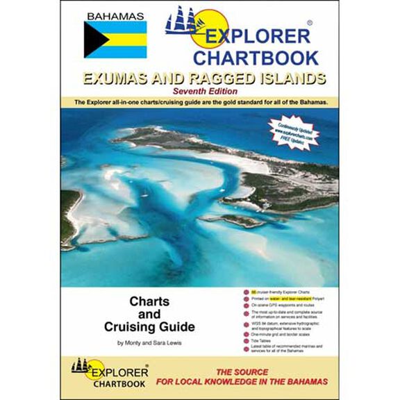 Explorer Chartbook, Exumas and Ragged Islands&mdash;7th Edition image number 0