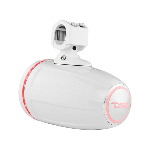 HYDRO 6.5" Marine Tower Speakers with Integrated RGB LED Lights, 300 Watts, White image number 5
